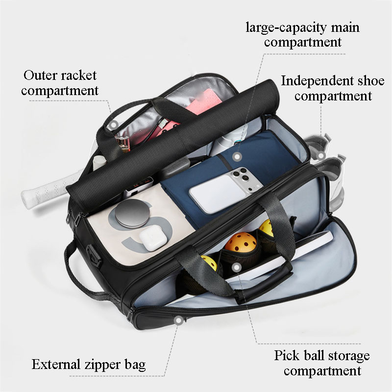 Bolsa de Tênis, Grande Capacid - Badminton Rules avaliação e preço